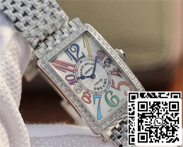 Franck Muller LONG ISLAND 952 Ladies 1:1 Best Edition ABF Factory Silvery White Dial US Replica Watch