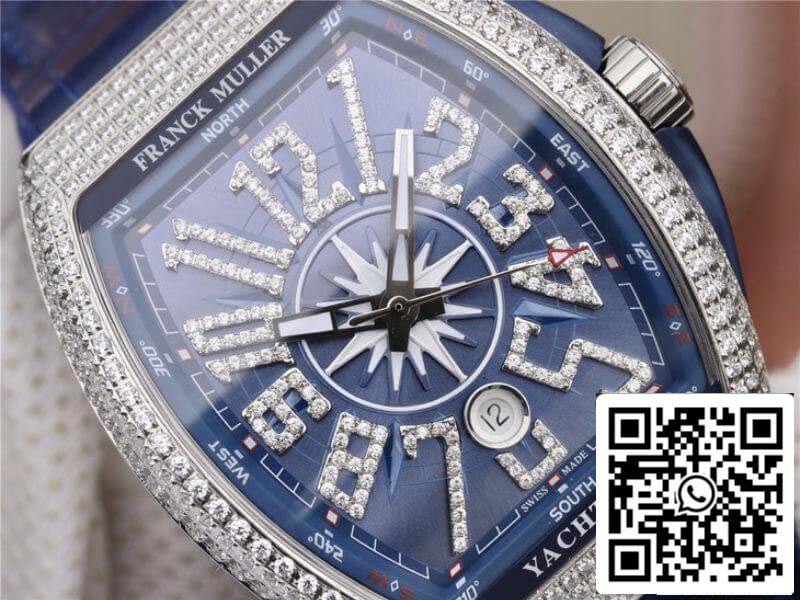 Franck Muller Vanguard V45.SC.DT.AC.BL 1:1 Best Edition Swiss ETA2824-2 US Replica Watch