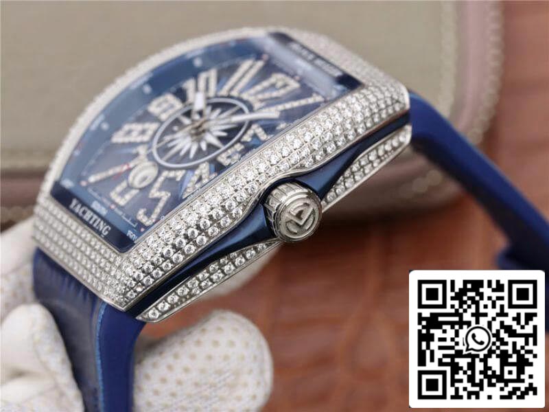 Franck Muller Vanguard V45.SC.DT.AC.BL 1:1 Best Edition Swiss ETA2824-2 US Replica Watch