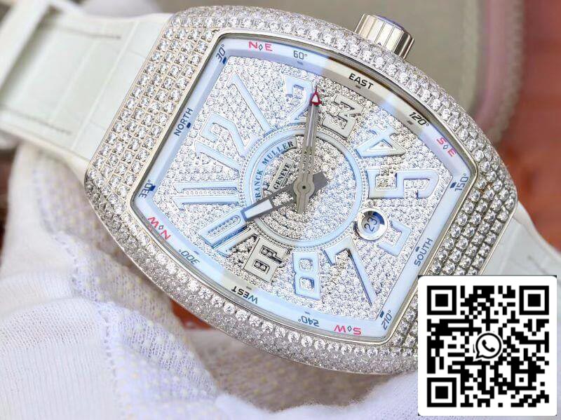 Franck Muller Vanguard V45.SC.DT.D.NBR.CD.5N.NR 1:1 Best Edition Swiss ETA2824 US Replica Watch