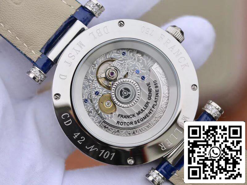 Franck Muller White Gold Double Mystery DM42D2RCD GS Factory 1:1 Best Edition Diamond Watch Swiss FM.800 US Replica Watch