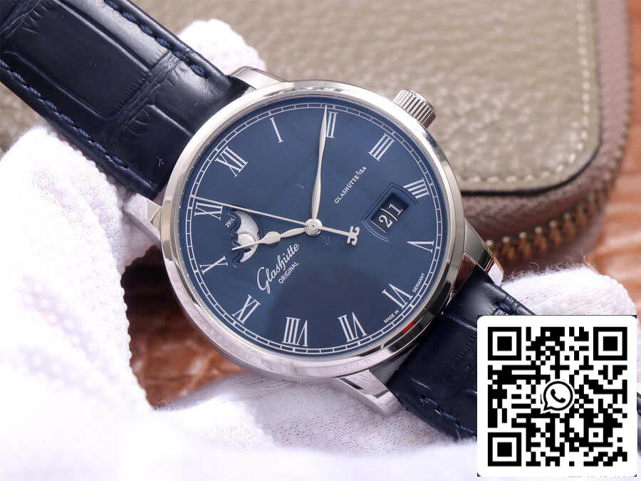 Glashutte Senator 1-36-04 1:1 Best Edition V9 Factory Stainless Steel US Replica Watch