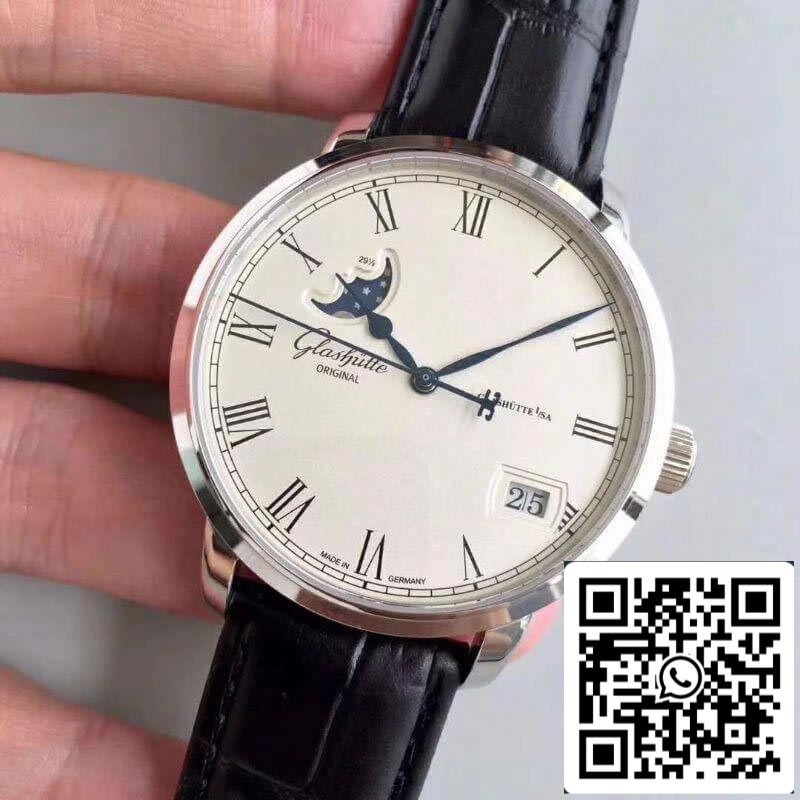 Glashutte Senator 100-04-32-12-04 GF Factory 1:1 Best Edition Swiss ETA100-04 US Replica Watch