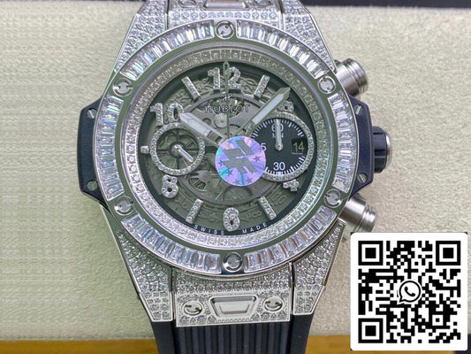 Hublot BIG BANG 421.NX.1170.RX.0904 1:1 Best Edition ZF Factory Diamond Case US Replica Watch