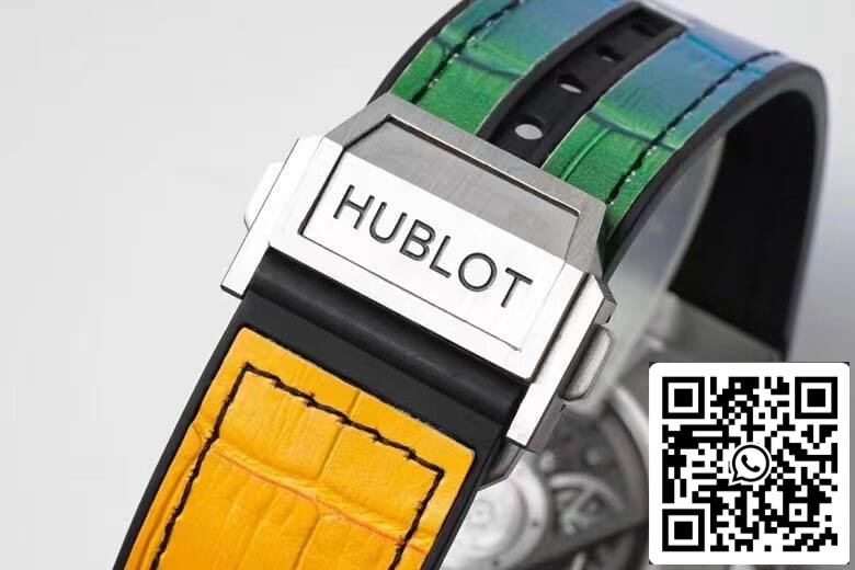 Hublot BIG BANG Unico 411.NX.1117.LR.0999 1:1 Best Edition ZF Factory Rainbow Skeleton Dial US Replica Watch