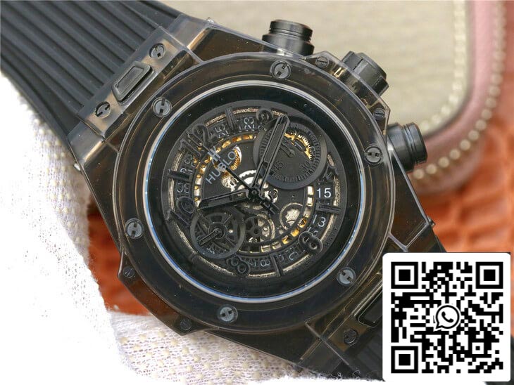 Hublot Big Bang 411.JX.4802.RT 1:1 Best Edition Black Case Black Strap US Replica Watch