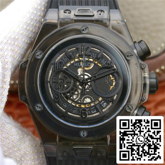 Hublot Big Bang 411.JX.4802.RT 1:1 Best Edition Black Case Black Strap US Replica Watch