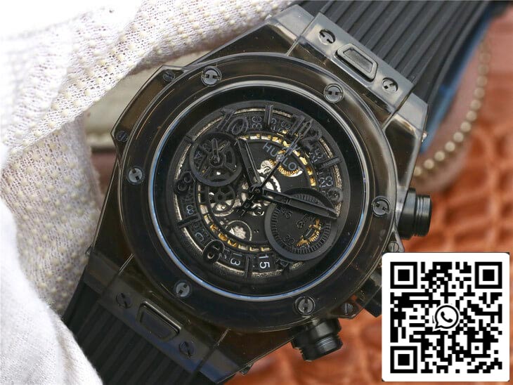 Hublot Big Bang 411.JX.4802.RT 1:1 Best Edition Black Case Black Strap US Replica Watch