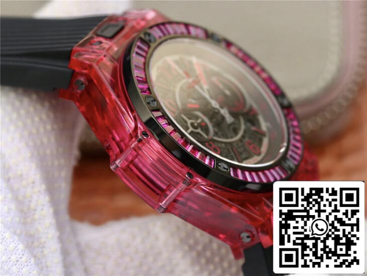 Hublot Big Bang 411.JX.4802.RT 1:1 Best Edition Red Case Black Strap US Replica Watch