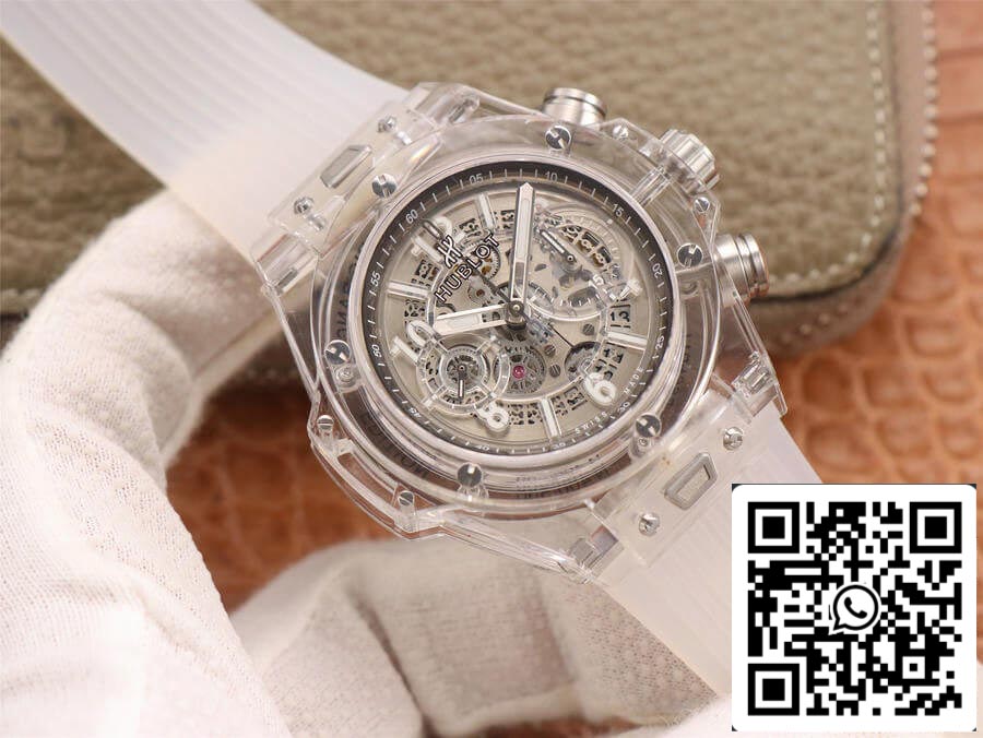 Hublot Big Bang 411.JX.4802.RT 1:1 Best Edition White Transparent Dial US Replica Watch
