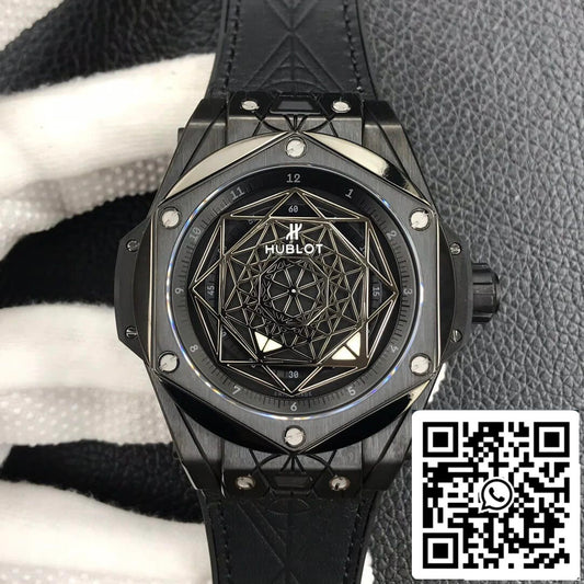 Hublot Big Bang 415.CX.1112.VR.MXM18 1:1 Best Edition WWF Factory Black Dial US Replica Watch