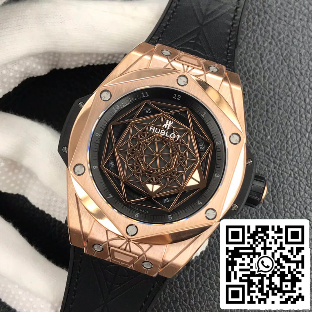 Hublot Big Bang 415.OX.1118.VR.MXM17 1:1 Best Edition WWF Factory Gold Dial US Replica Watch