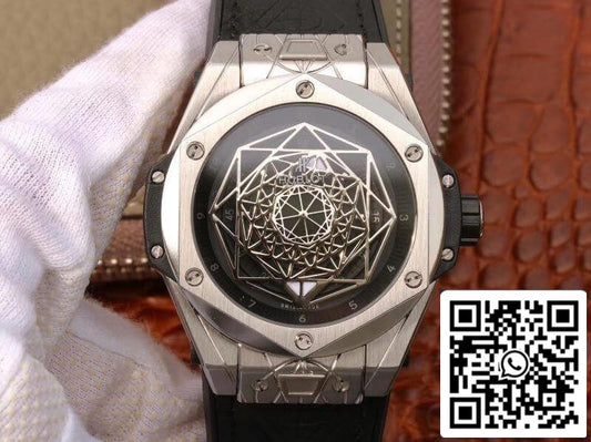 Hublot Big Bang Sang Bleu 415.NX.1112.VR.MXM16 TMF Factory 1:1 Best Edition Swiss ETA1213 Black Dial US Replica Watch