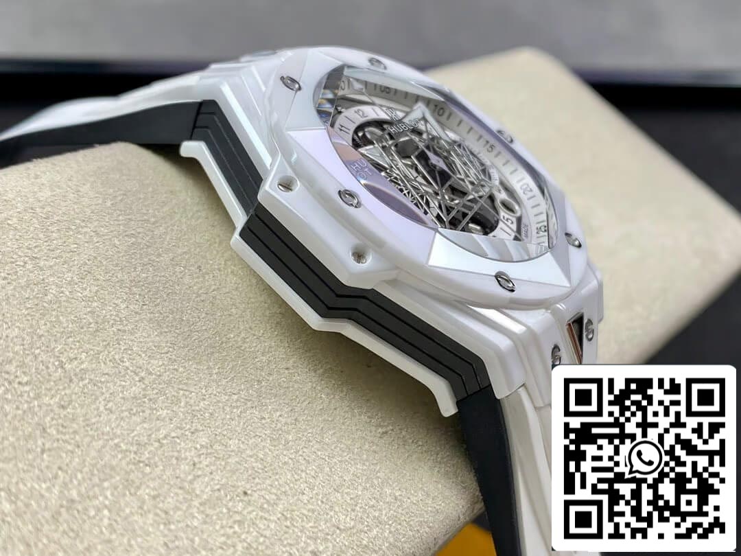 Hublot Big Bang Sang Bleu II 418.HX.2001.RX.MXM21 1:1 Best Edition BB Factory White Ceramics US Replica Watch