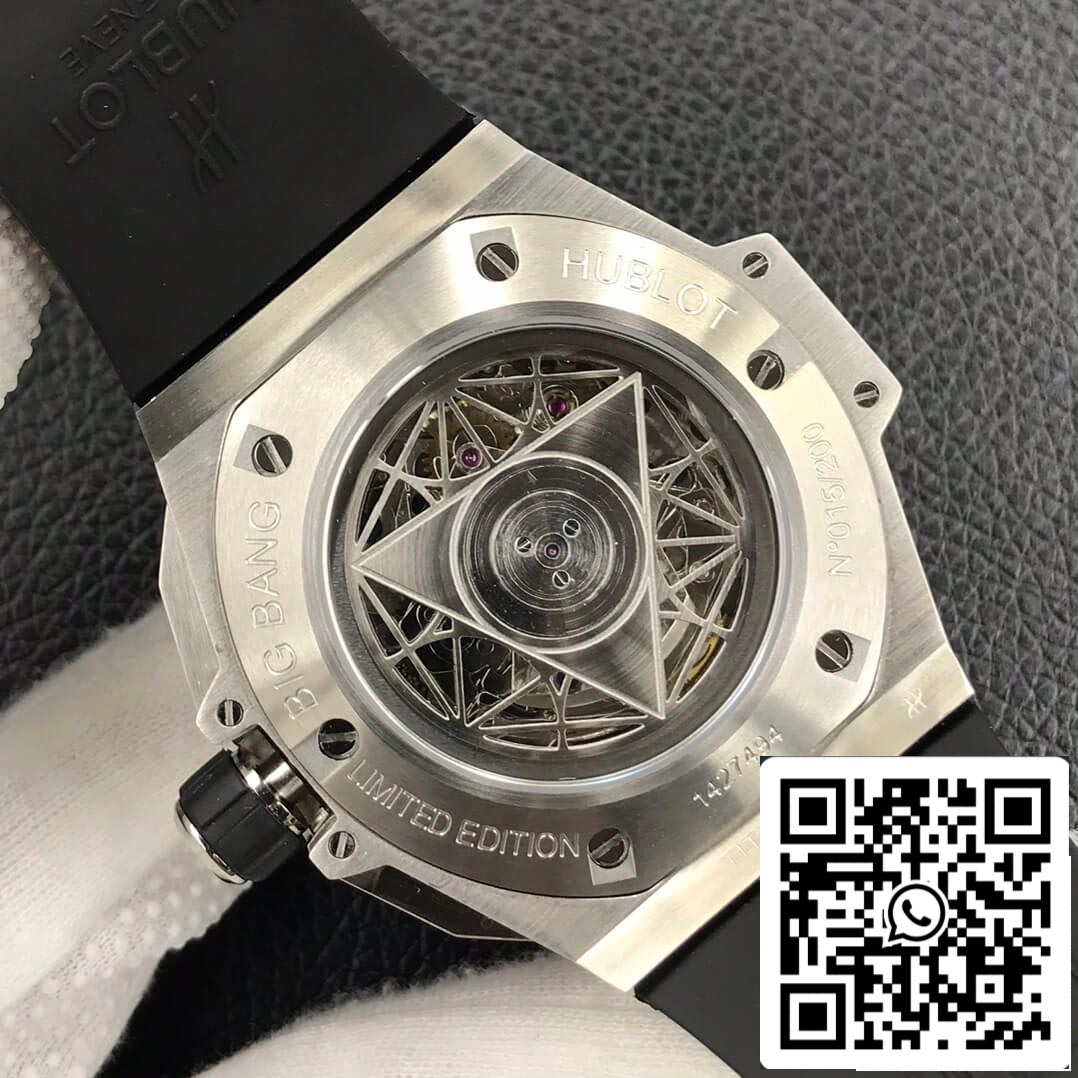 Hublot Big Bang Sang Bleu II 418.NX.1107.RX.MXM19 1:1 Best Edition HB Factory Black Dial US Replica Watch