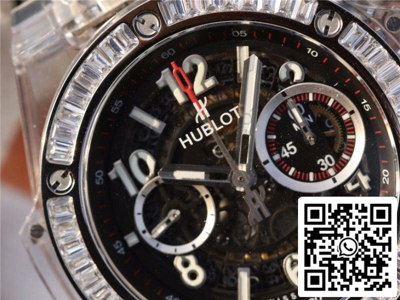 Hublot Big Bang Unico 411.JX.1170.RX Men Watches 1:1 Best Edition Swiss ETA1242 Black Rubber Strap US Replica Watch