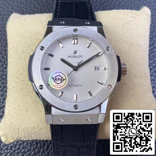Hublot Classic Fusion 542.NX.2611.LR 42MM 1:1 Best Edition APS Factory White Dial US Replica Watch