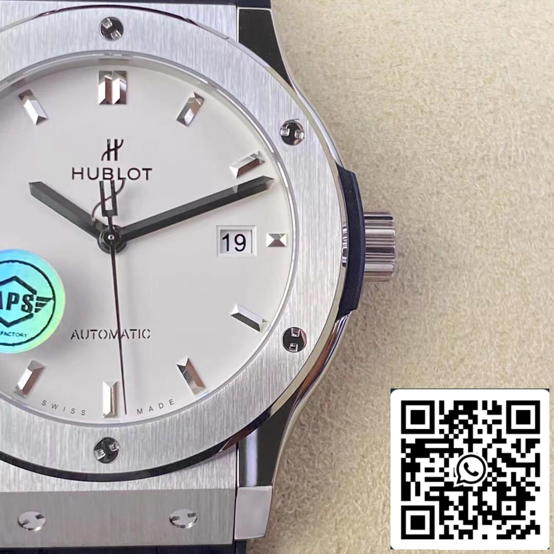 Hublot Classic Fusion 542.NX.2611.LR 42MM 1:1 Best Edition APS Factory White Dial US Replica Watch