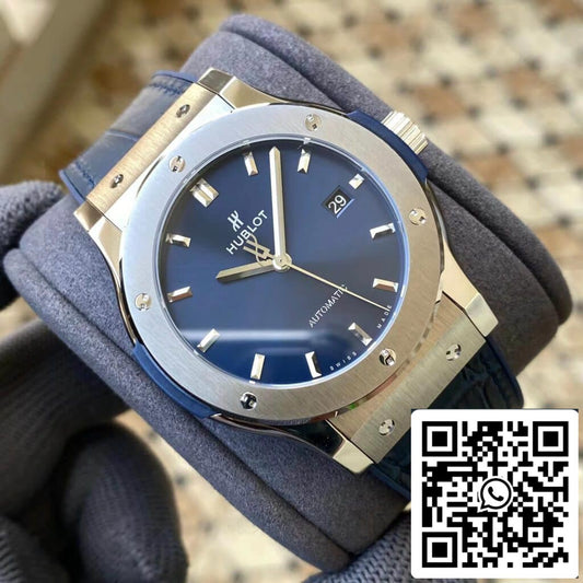 Hublot Classic Fusion 542.NX.7170.LR 42MM 1:1 Best Edition APS Factory Blue Dial US Replica Watch