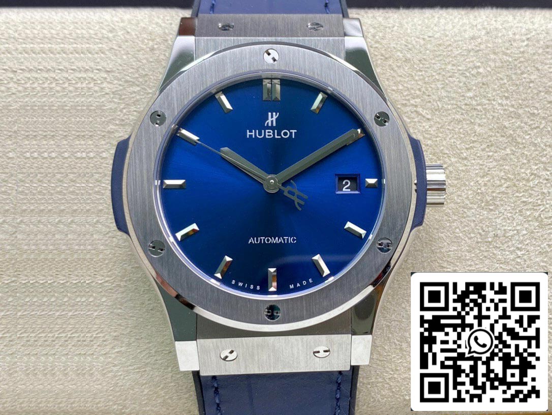 Hublot Classic Fusion 542.NX.7170.LR 42MM 1:1 Best Edition WWF Factory Blue Dial US Replica Watch