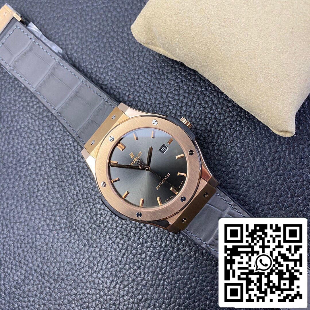 Hublot Classic Fusion 542.OX.7081.LR 42MM 1:1 Best Edition WWF Factory Gray Dial US Replica Watch