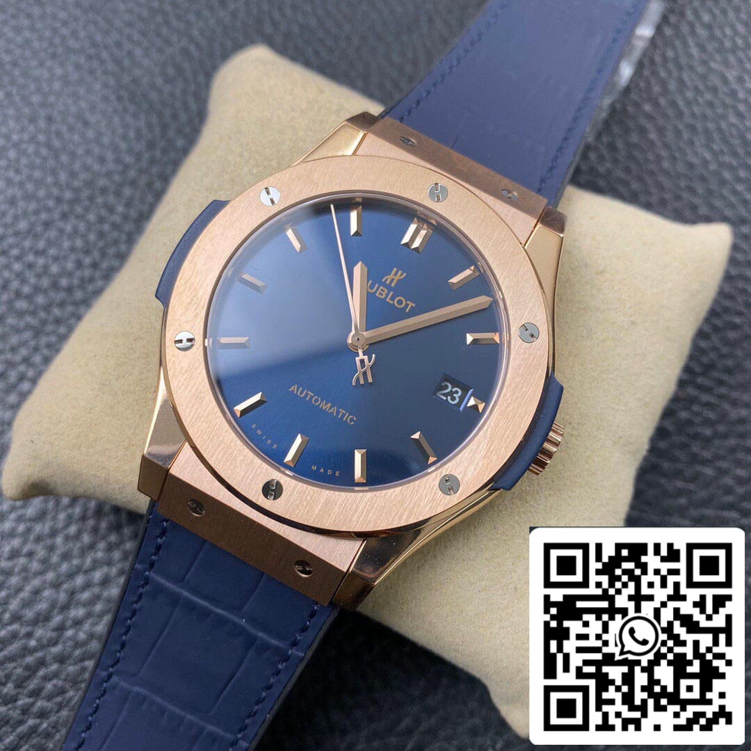 Hublot Classic Fusion 542.OX.7180.LR 42MM 1:1 Best Edition WWF Factory Rose Gold US Replica Watch