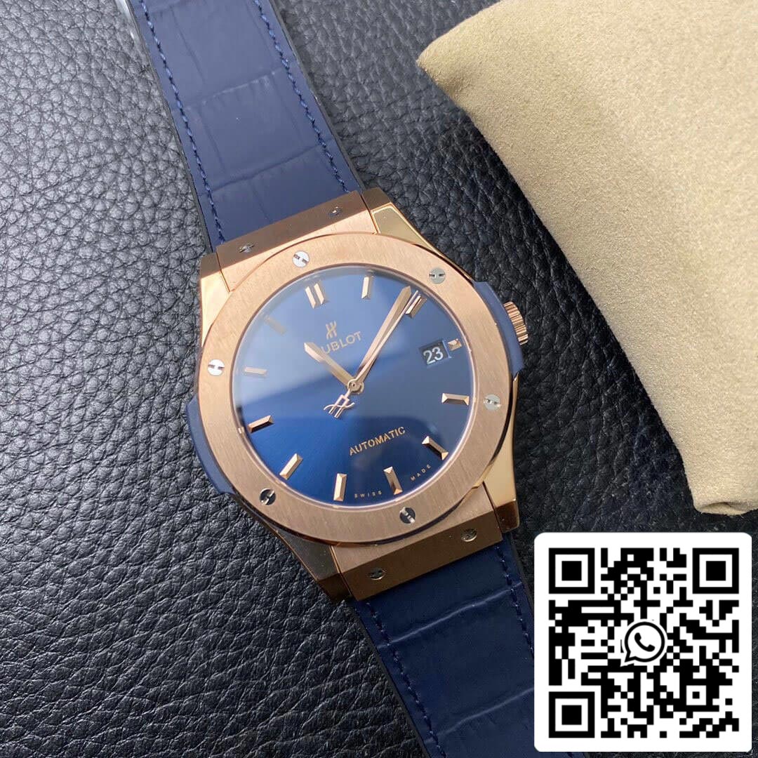 Hublot Classic Fusion 542.OX.7180.LR 42MM 1:1 Best Edition WWF Factory Rose Gold US Replica Watch