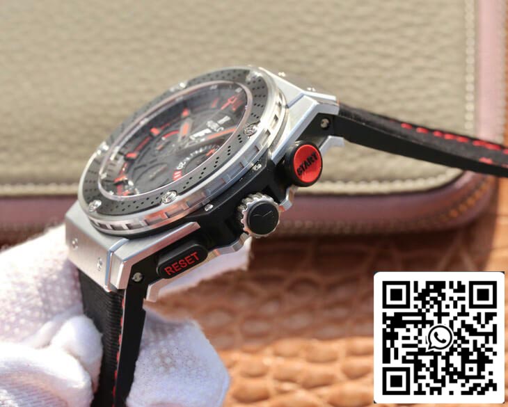 Hublot King Power 703.ZM.1123.NR.FMO10 1:1 Best Edition V6 Factory Black Dial US Replica Watch