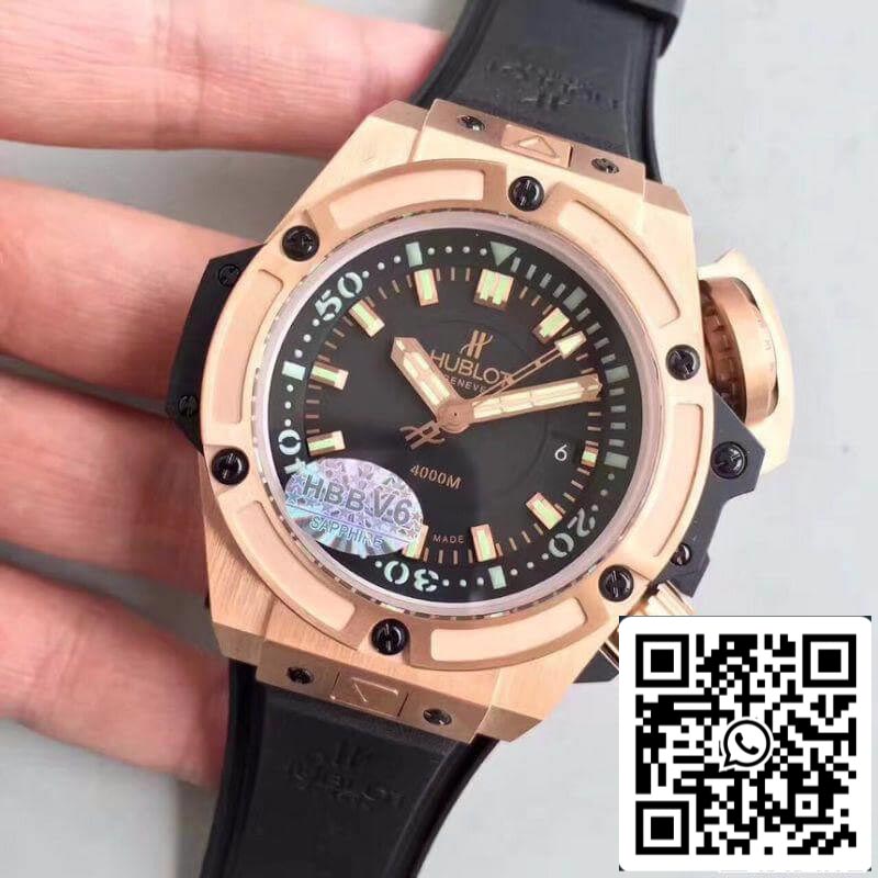 Hublot King Power Oceanographic 731.OX.1170.RX V6 Factory 1:1 Best Edition Swiss ETA7750 US Replica Watch