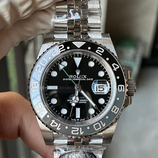 Rolex GMT Master II m126710grnr-0003 Bruce Wayne Batman, édition 1:1 meilleure et la plus récente de la Clean Factory 2024.