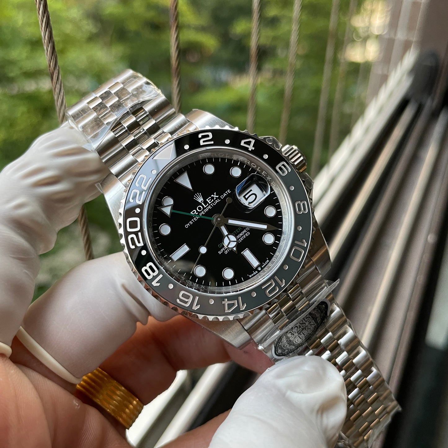 Rolex GMT Master II m126710grnr-0003 Bruce Wayne Batman, édition 1:1 meilleure et la plus récente de la Clean Factory 2024.