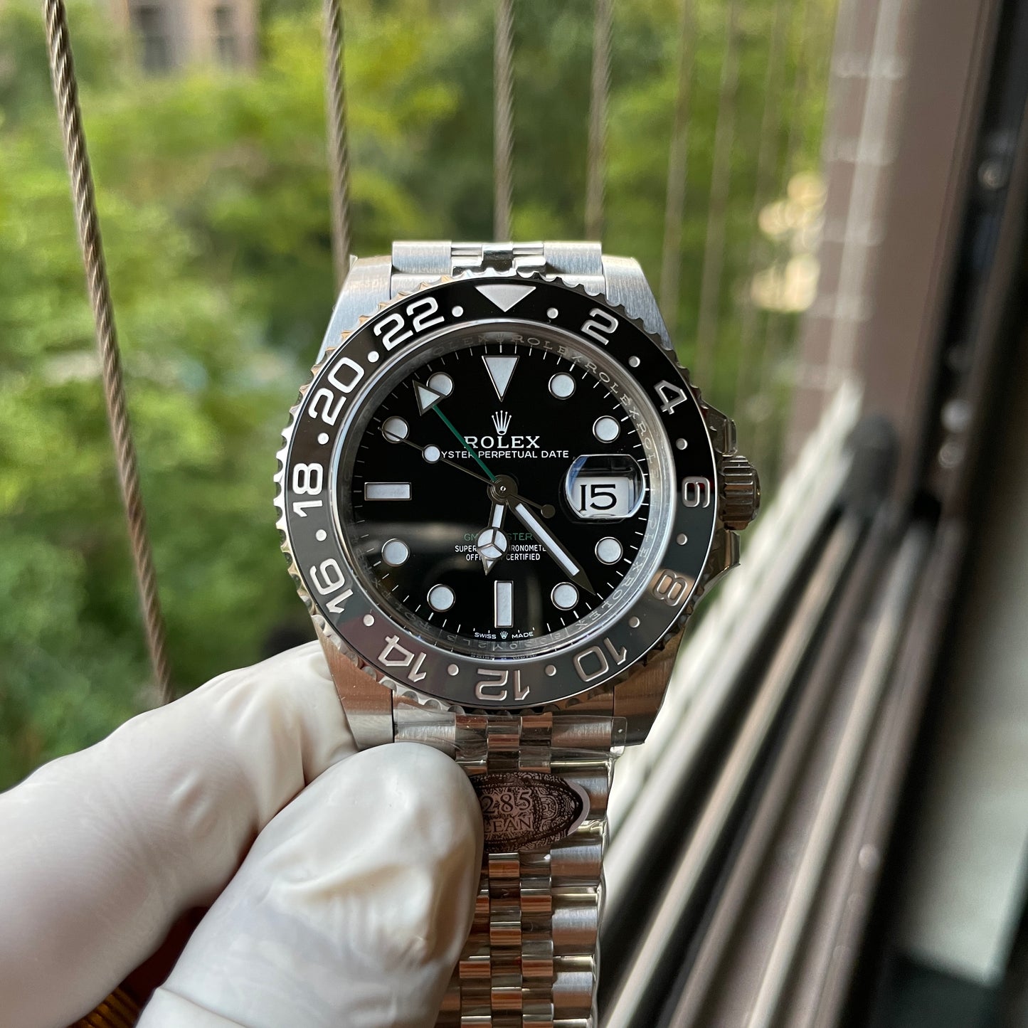 Rolex GMT Master II m126710grnr-0003 Bruce Wayne Batman, édition 1:1 meilleure et la plus récente de la Clean Factory 2024.