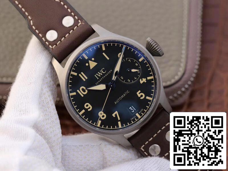 IWC Big Pilot IW501004 ZF Factory 1:1 Best Edition Swiss ETA51111 Black Dial US Replica Watch
