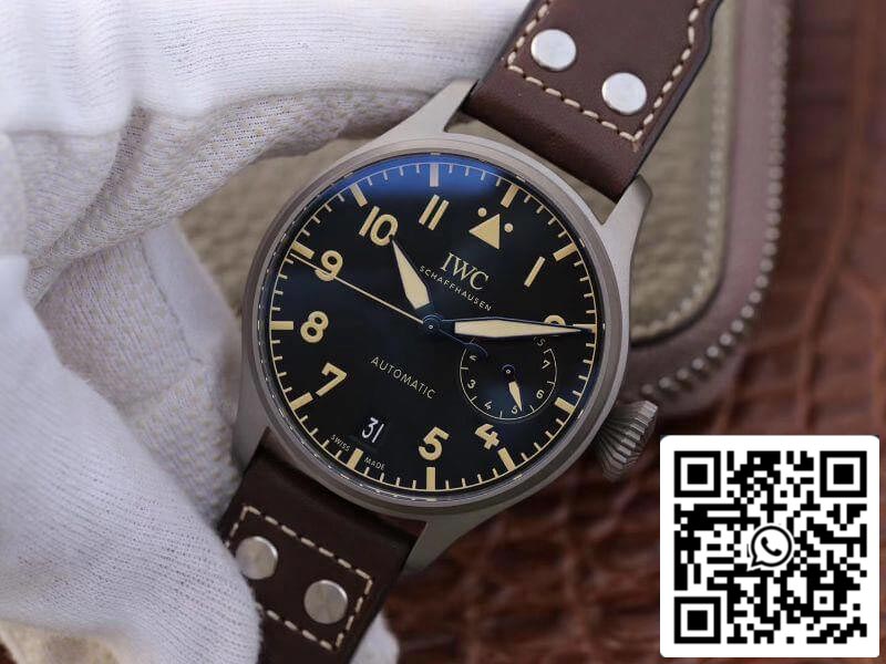 IWC Big Pilot IW501004 ZF Factory 1:1 Best Edition Swiss ETA51111 Black Dial US Replica Watch