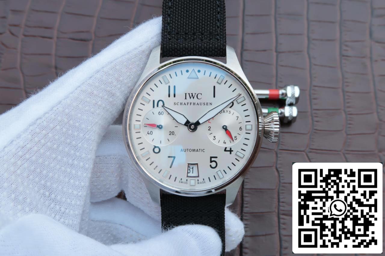 IWC Pilot 3777 Limited Edition 1:1 Best Edition ZF Factory White Dial US Replica Watch