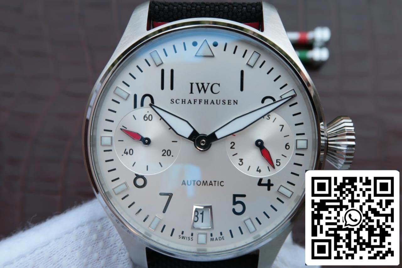 IWC Pilot 3777 Limited Edition 1:1 Best Edition ZF Factory White Dial US Replica Watch
