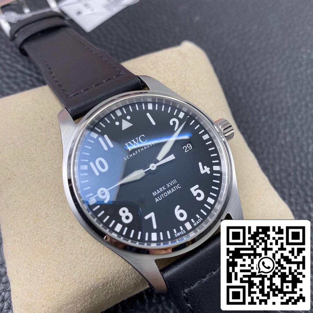 IWC Pilot IW327001 1:1 Best Edition V7 Factory Black Dial US Replica Watch