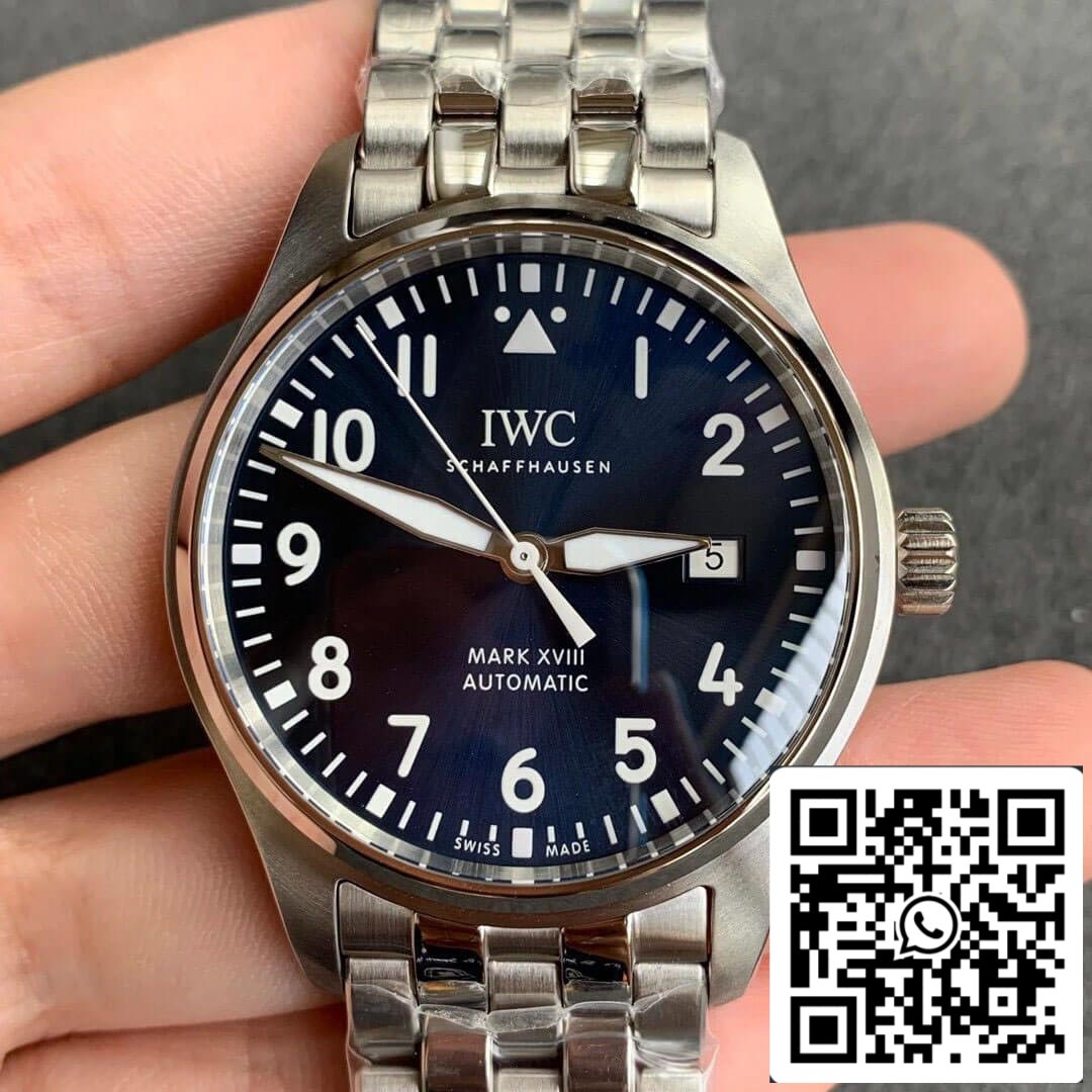IWC Pilot IW327014 1:1 Best Edition V7 Factory Blue Dial US Replica Watch