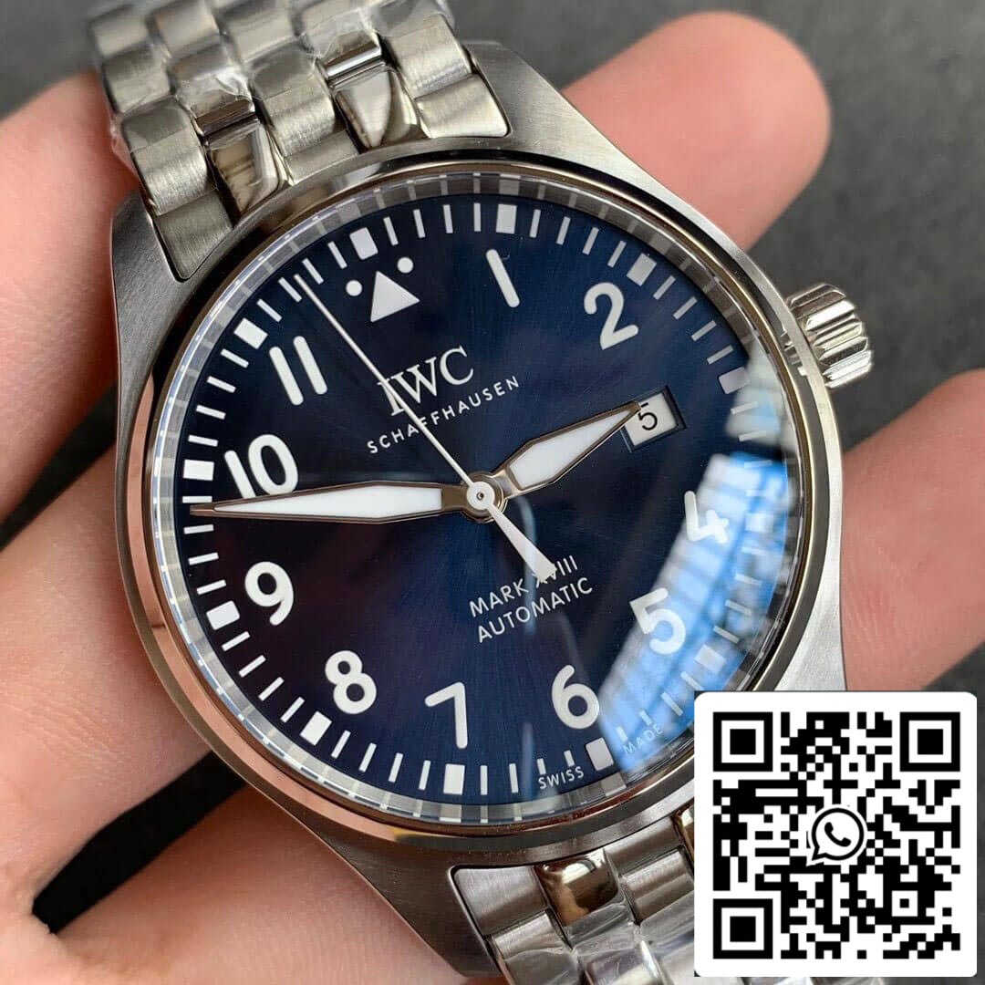 IWC Pilot IW327014 1:1 Best Edition V7 Factory Blue Dial US Replica Watch