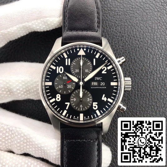 IWC Pilot IW377709 1:1 Best Edition ZF Factory Black Dial US Replica Watch