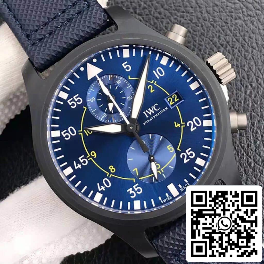 IWC Pilot IW389008 1:1 Best Edition ZF Factory Blue Dial US Replica Watch