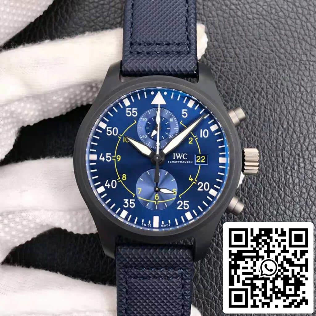 IWC Pilot IW389008 1:1 Best Edition ZF Factory Blue Dial US Replica Watch