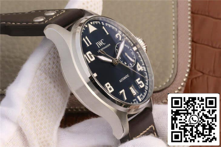 IWC Pilot IW500908 1:1 Best Edition ZF Factory Blue Dial US Replica Watch