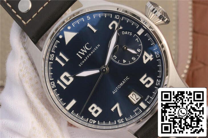 IWC Pilot IW500908 1:1 Best Edition ZF Factory Blue Dial US Replica Watch