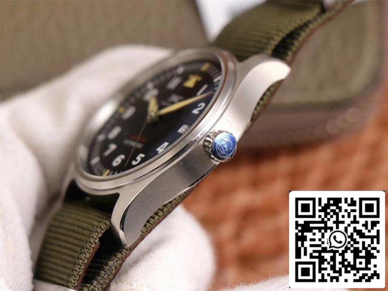 IWC Pilot Spitfire IW326801 1:1 Best Edition MKS Factory Black Dial Swiss ETA9015 US Replica Watch