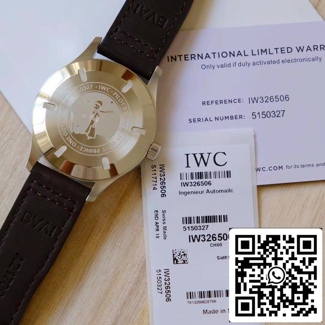 IWC Pilots Mark XVII Le Petit Prince Steel Mens Watch IW326506 - Swiss Original Movement US Replica Watch