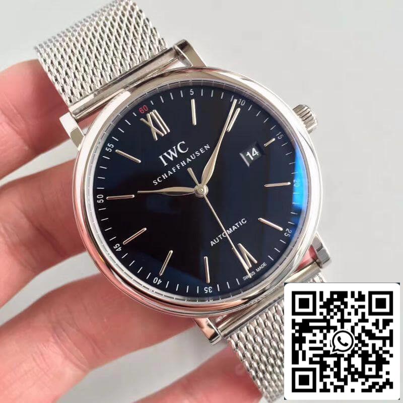 IWC Portofino IW356506 MKS Factory 1:1 Best Edition Swiss ETA2892 Blue Dial US Replica Watch
