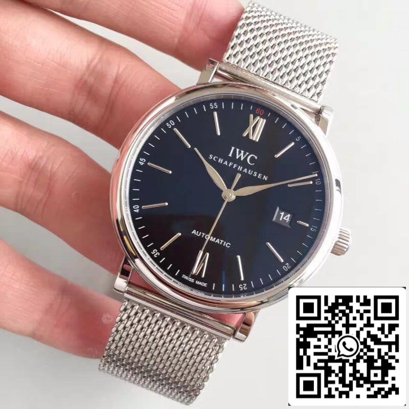IWC Portofino IW356506 MKS Factory 1:1 Best Edition Swiss ETA2892 Blue Dial US Replica Watch