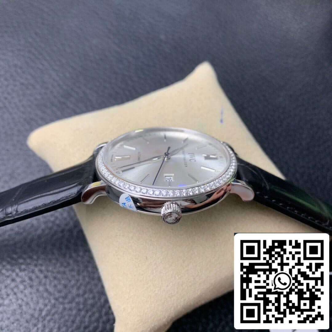 IWC Portofino IW356514 1:1 Best Edition V7 Factory Diamond Bezel US Replica Watch