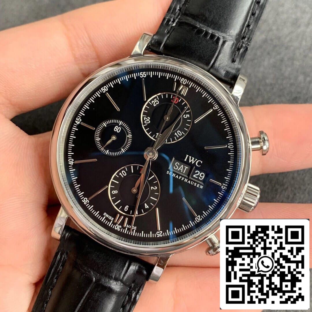 IWC Portofino IW391008 1:1 Best Edition ZF Factory Black Dial US Replica Watch
